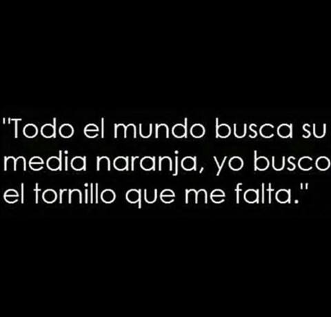 Todo El Mundo Busca Su Media Naranja - FRASES.PW