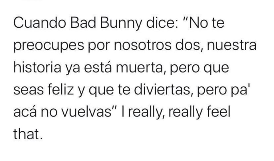 Frases de Bad Bunny 