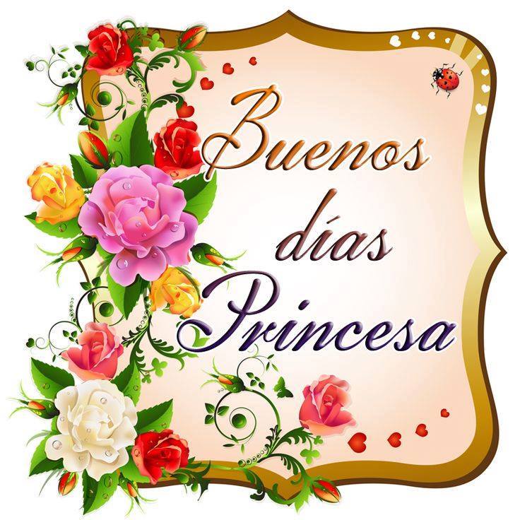 Buenos Días Princesa!