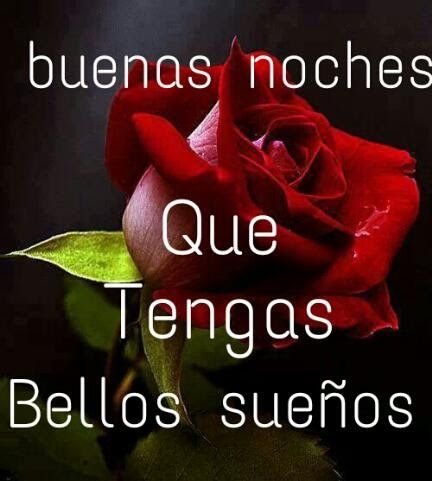 Buenas noches, que tengas bellos sueños