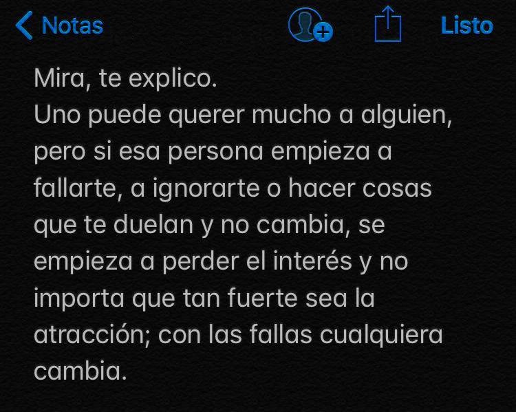 No me vengan a hablar de frustración si nunca se pelearon con medio mundo por defender a una persona que querían