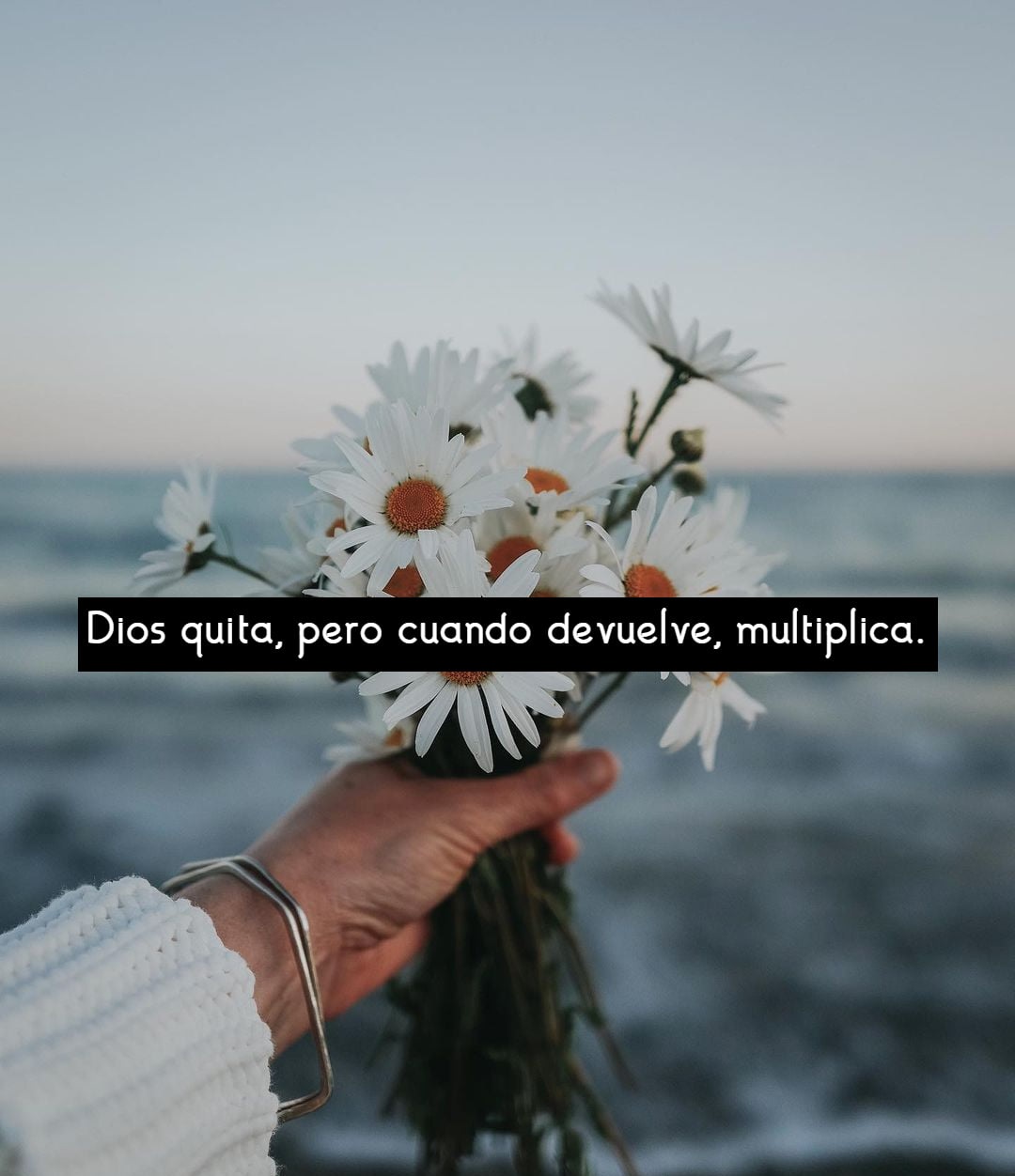 Dios quita, pero cuando devuelve, multiplica