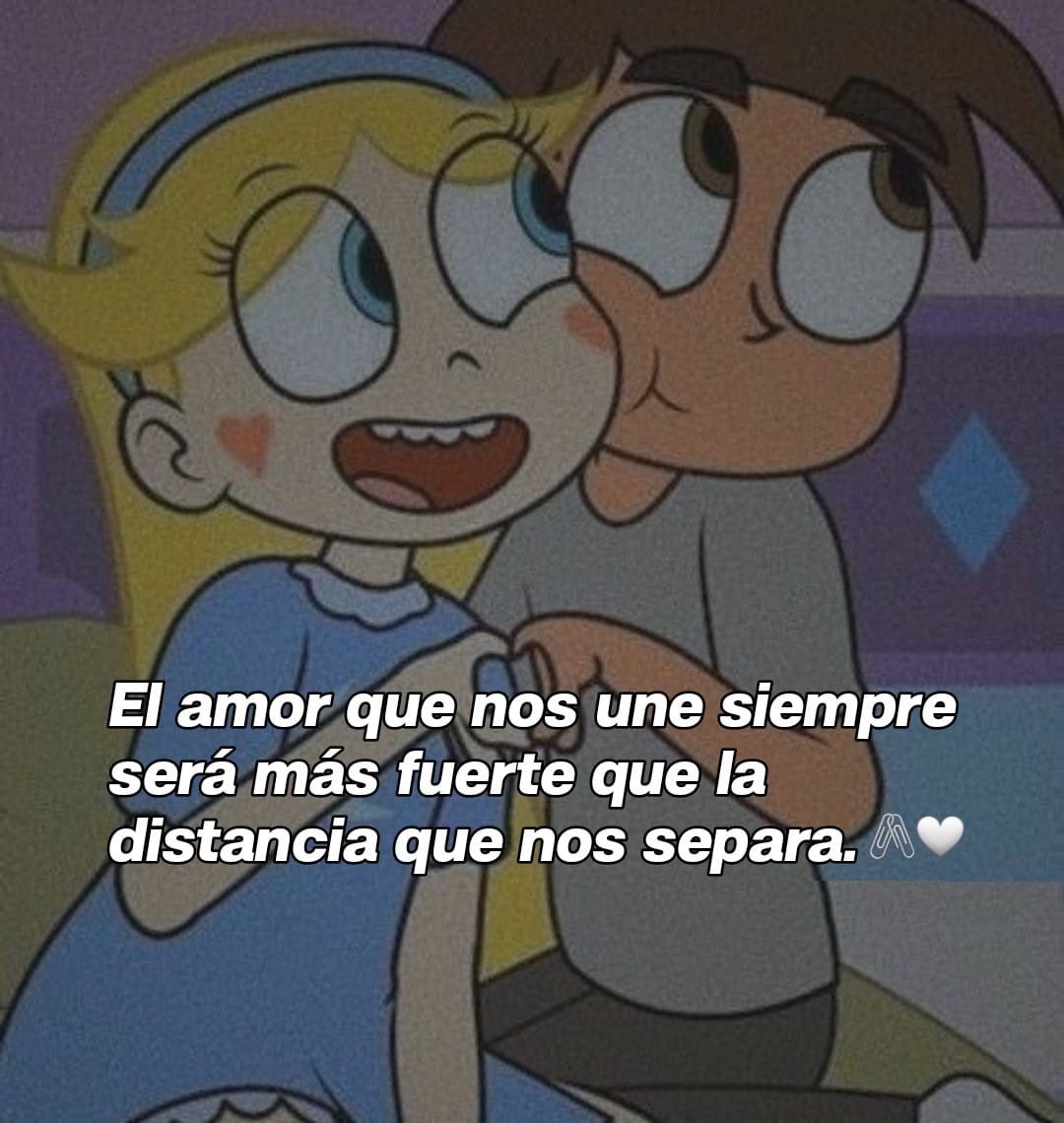 El amor que nos une siempre será más fuerte que la distancia que nos separa