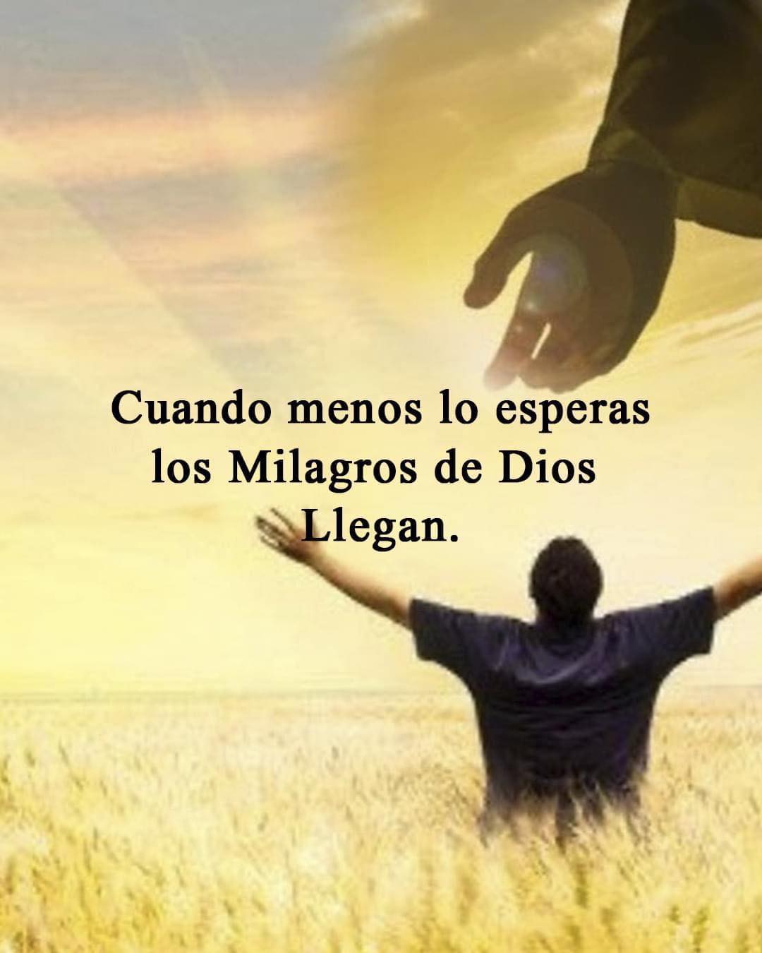 Cuando menos lo esperas los milagros de Dios llegan