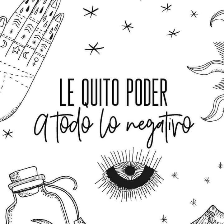 Le quito poder a todo lo negativo
