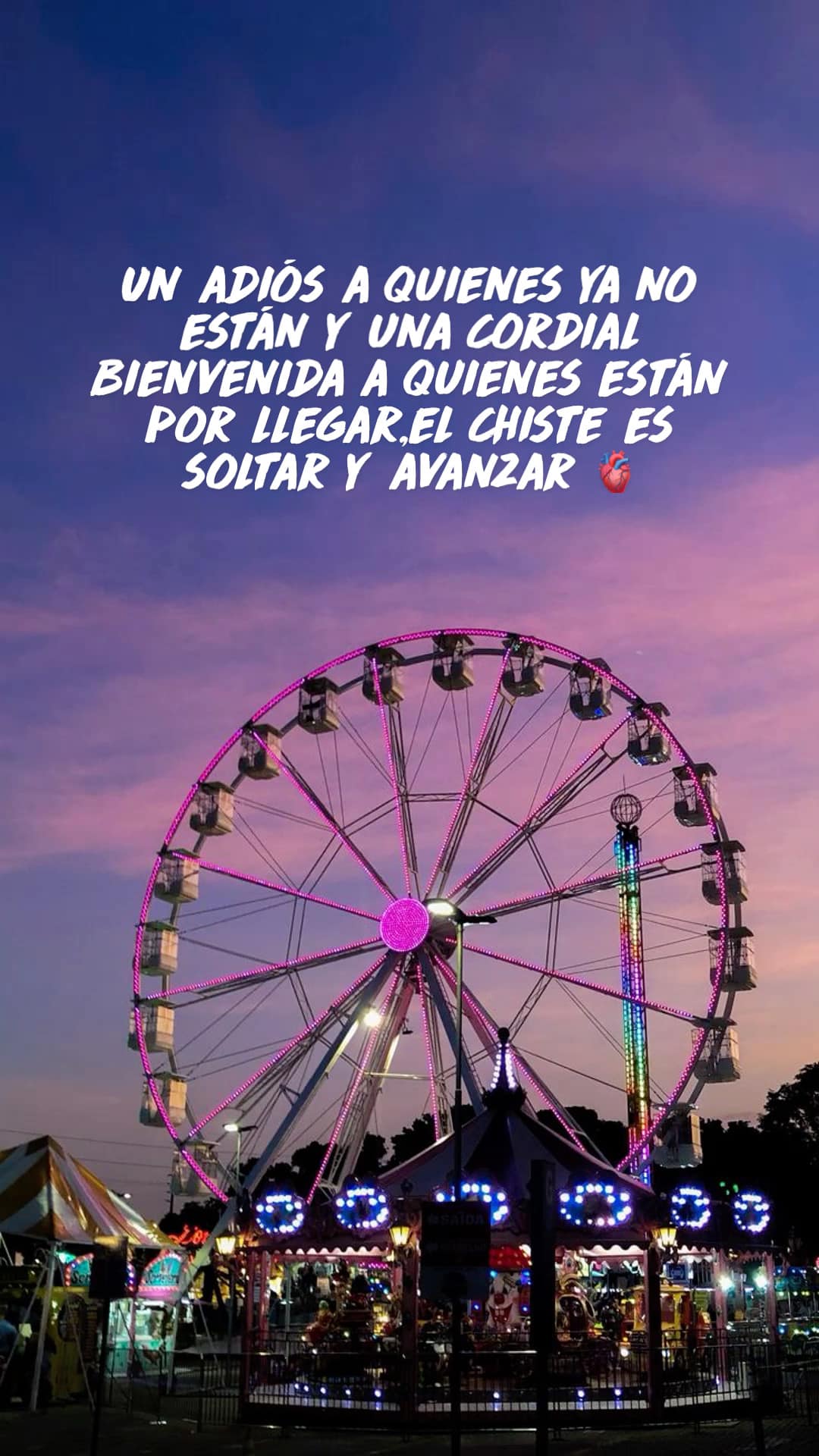 Un adiós a quienes ya no están y una cordial bienvenida a quienes están por llegar