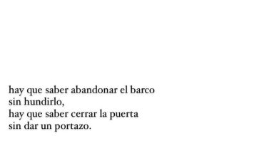 Hay que saber abandonar el barco sin hundirlo