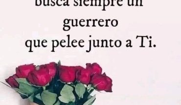 Nunca busquen un príncipe azul busca siempre un guerrero que pelee junto a ti