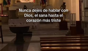 Nunca dejes de hablar con Dios, Él sana hasta el corazón más triste