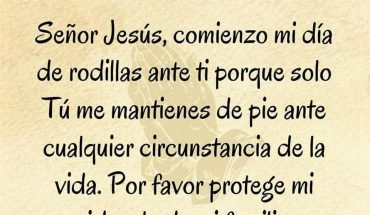 Sábado Señor Jesús, Comienzo mi día de rodillas ante ti