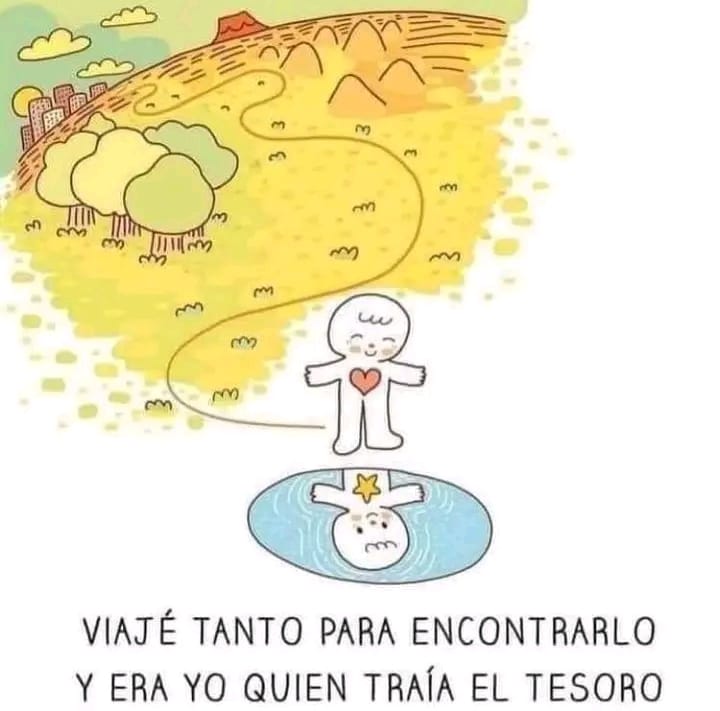 Viaje tanto para encontrarlo y era yo quien traía el tesoro