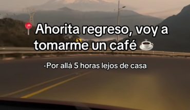 Ahorita regreso, voy a tomarme un café