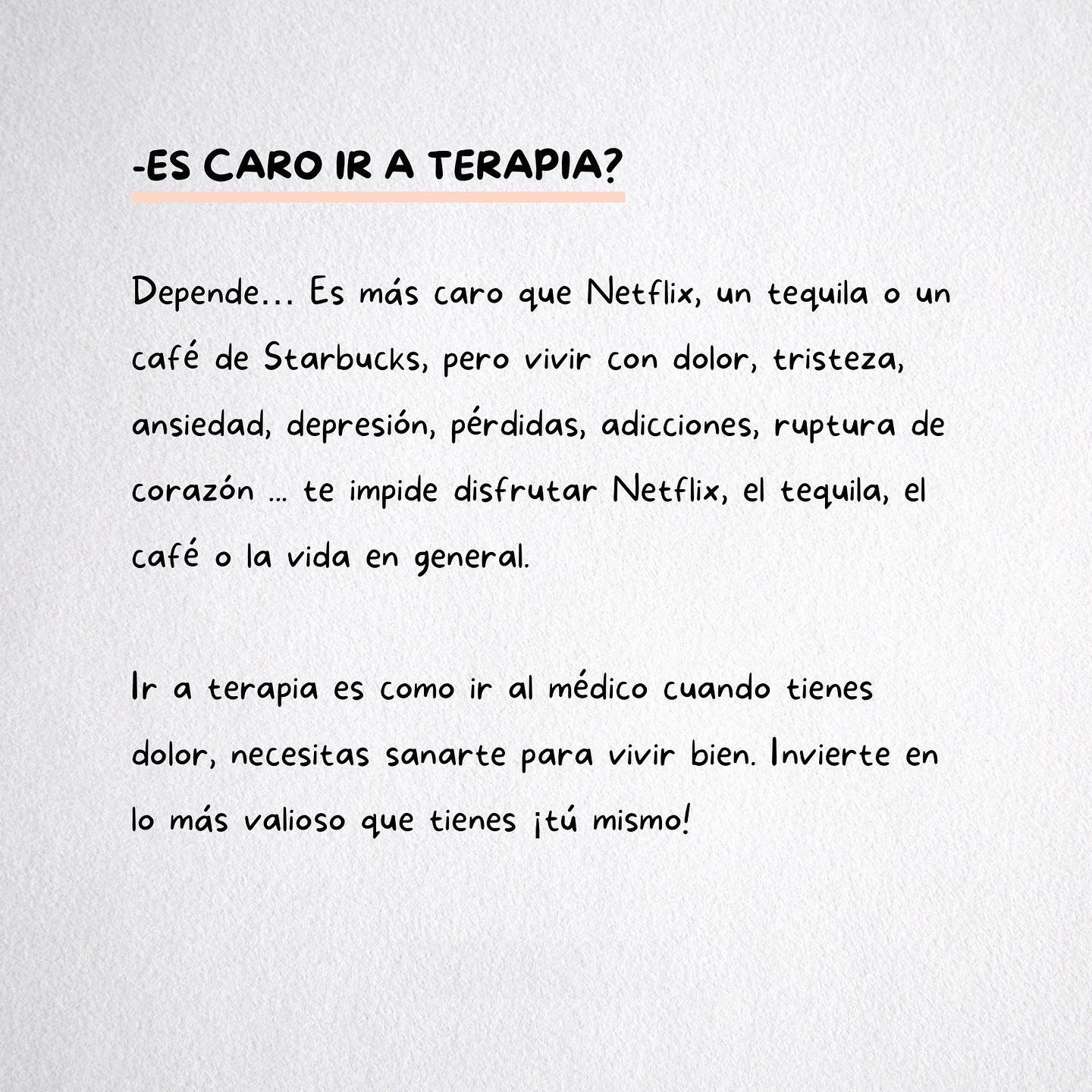 Es Caro Ir A Terapia? Depende...