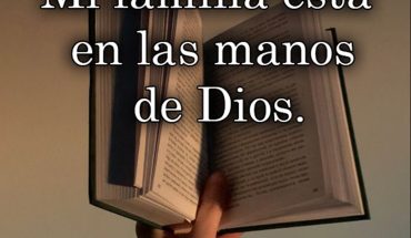 Mi familia está en las manos de Dios