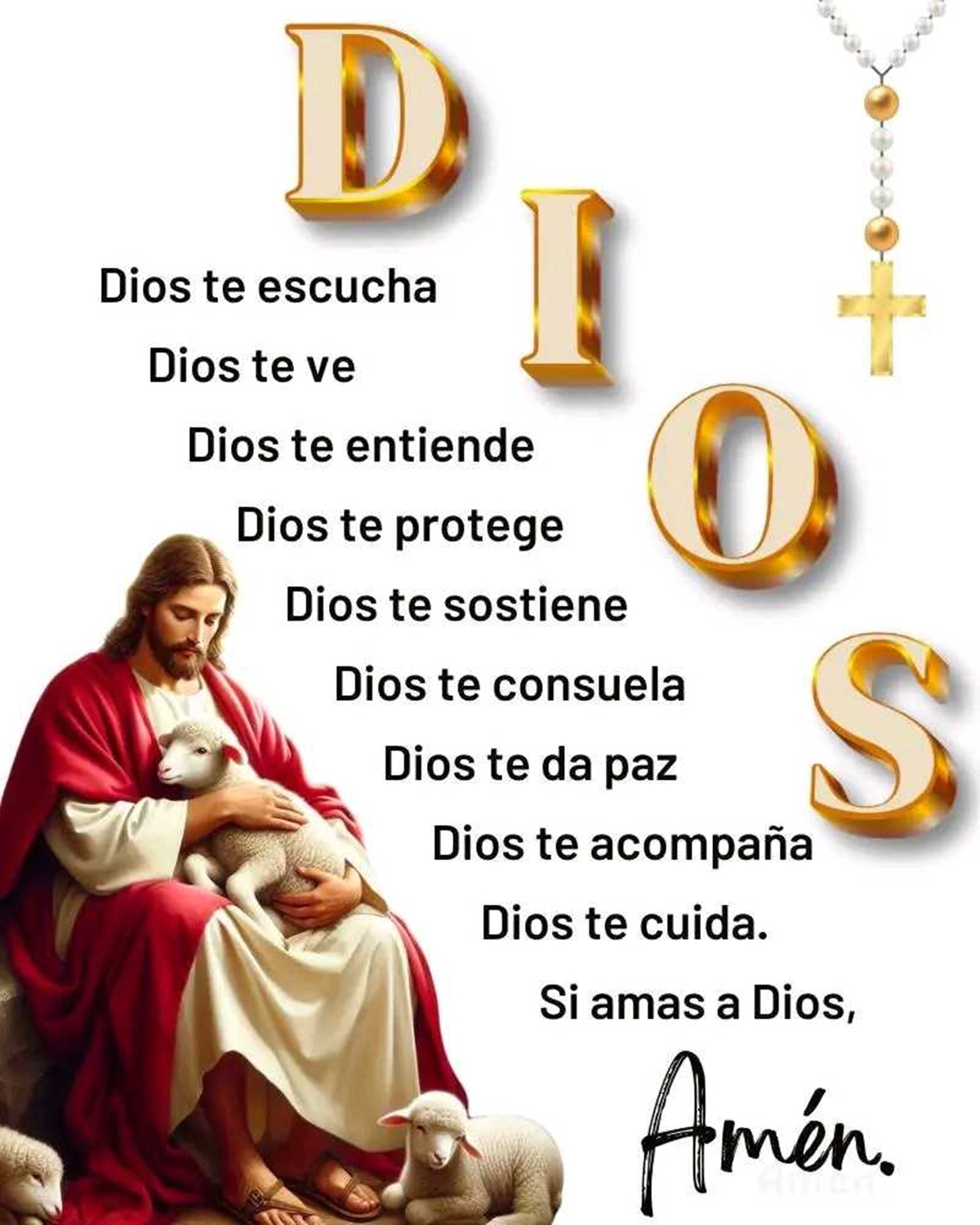 Dios te escucha