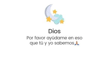 Dios por favor ayudame en eso que tu y yo sabemos