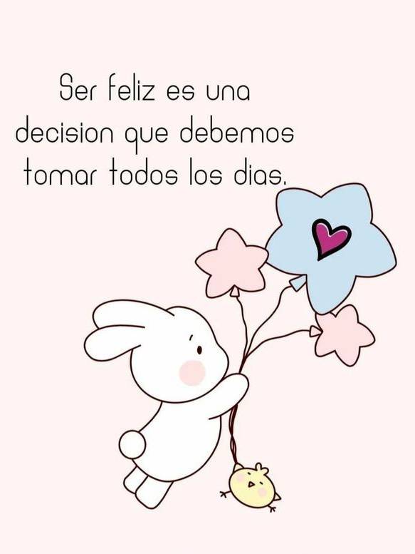 Ser feliz es una decisión que debemos tomar todos los días