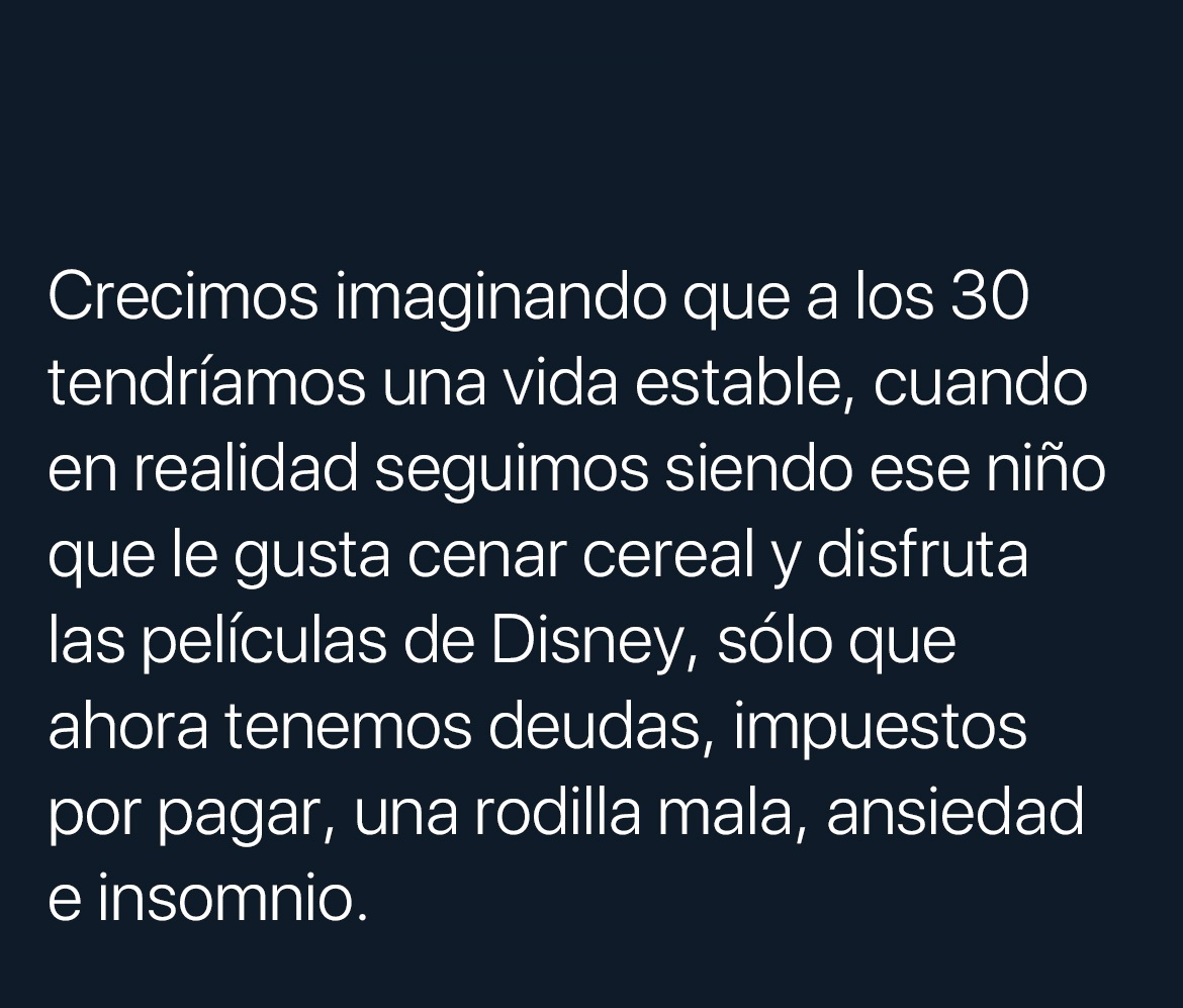 Crecimos imaginando que a los 30 tendríamos una vida estable