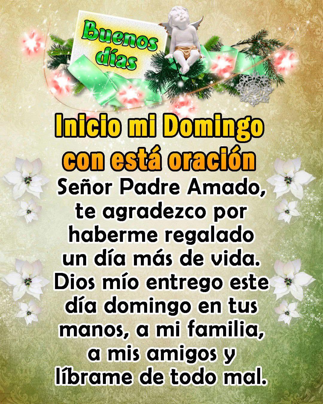 Inicio mi Domingo con esta oración