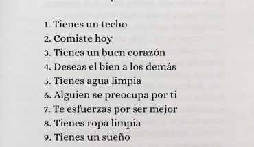 10 señales de que te va bien en la vida: