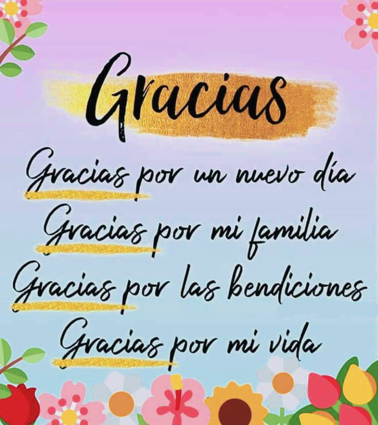 Gracias por un nuevo día