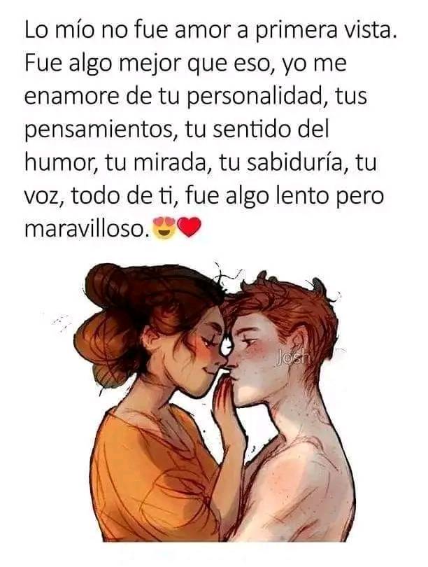 Lo mío no fue amor a primera vista