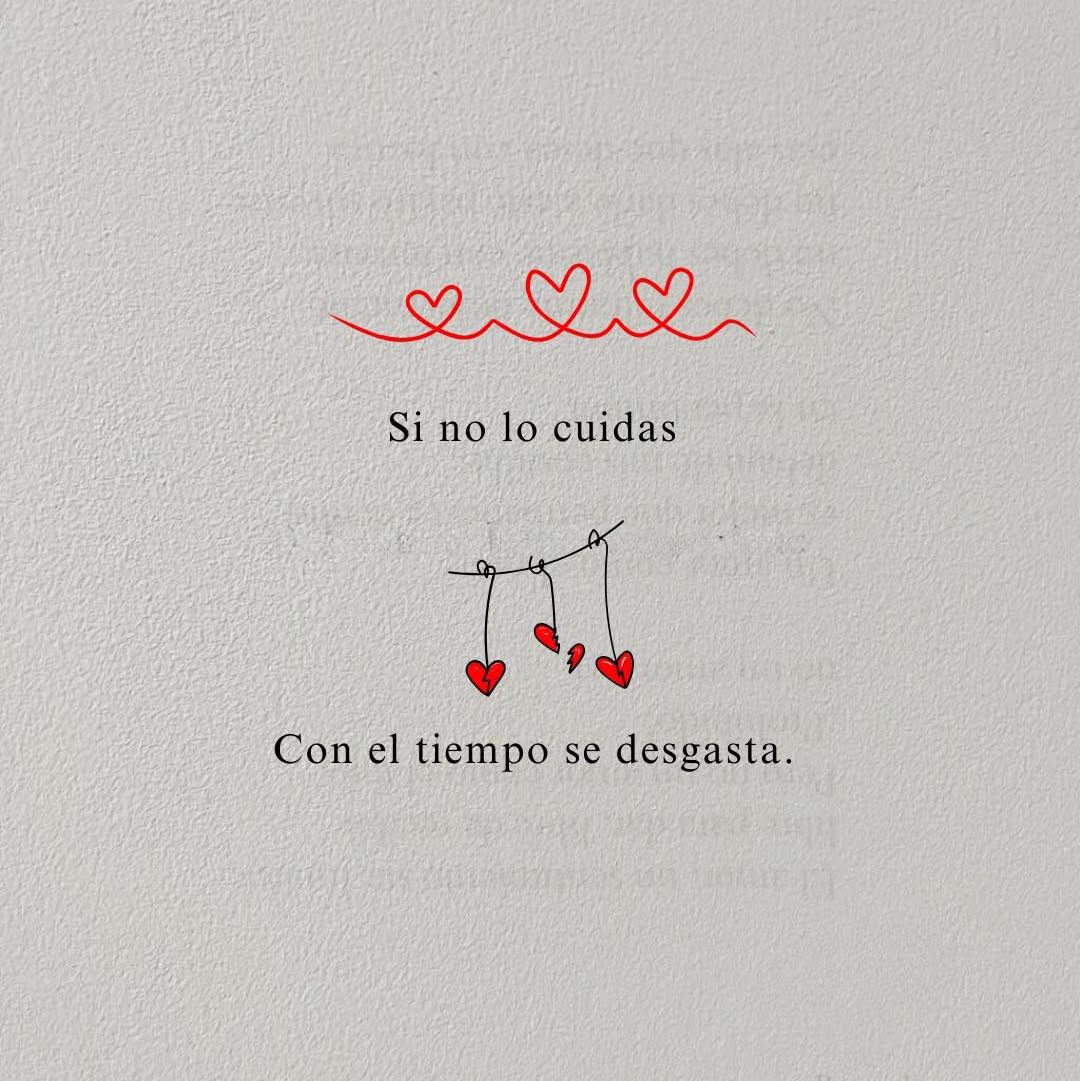 Si no lo cuidas con el tiempo se desgasta
