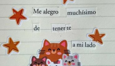Me alegro muchisimo de tenerte a mi lado