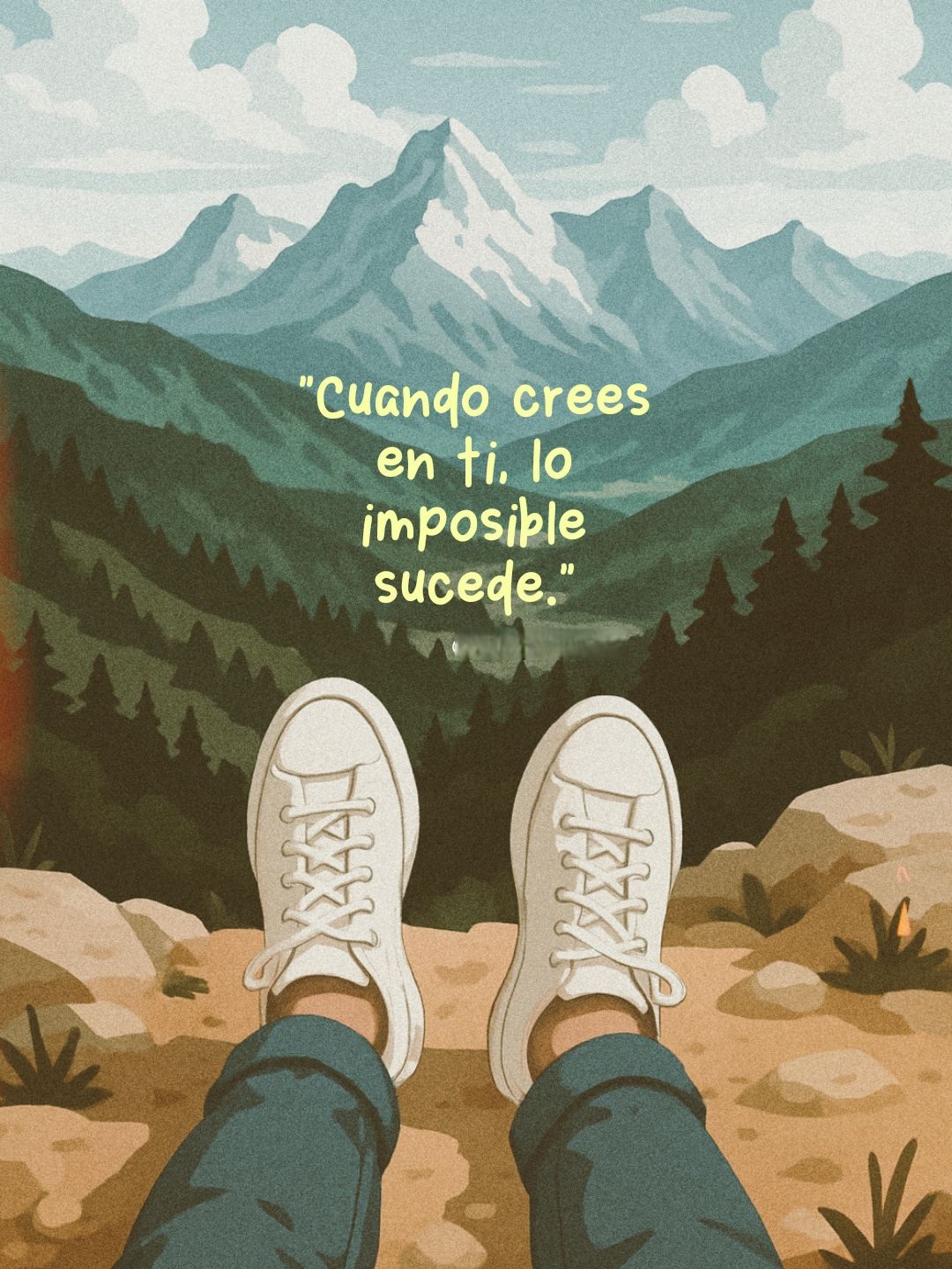 Cuando crees en ti, lo imposible sucede