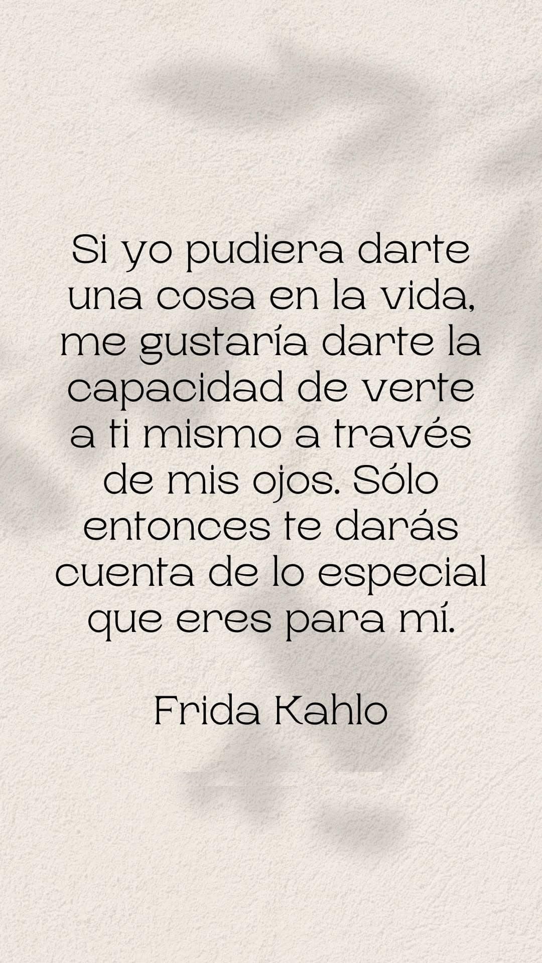 Si yo pudiera darte una cosa en la vida