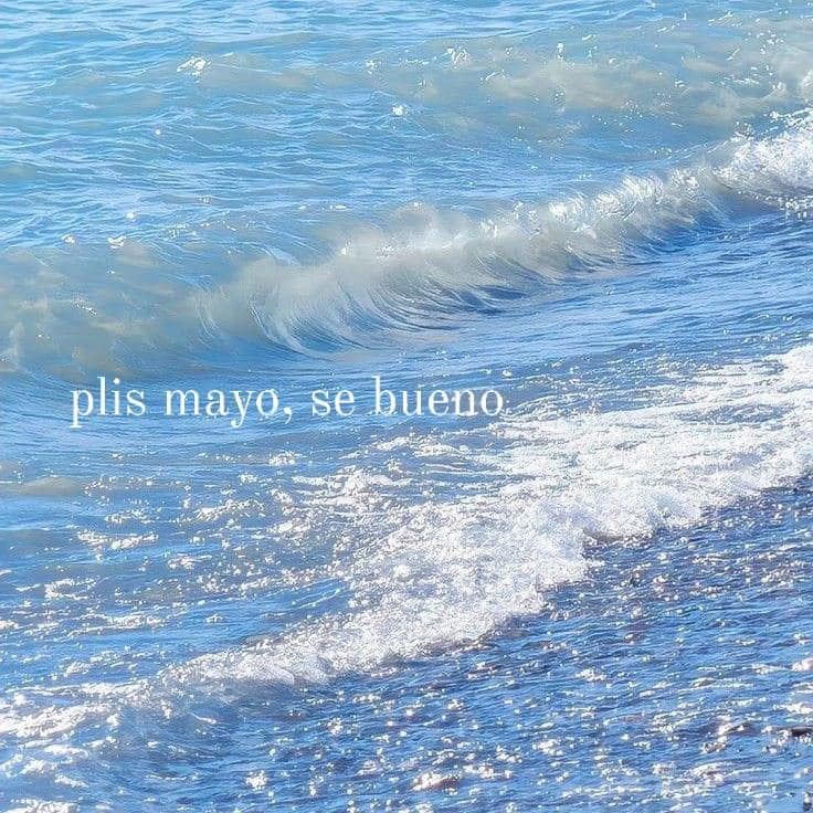 Plis Mayo se bueno