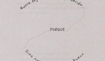 Nunca dejes de estar agradecido...