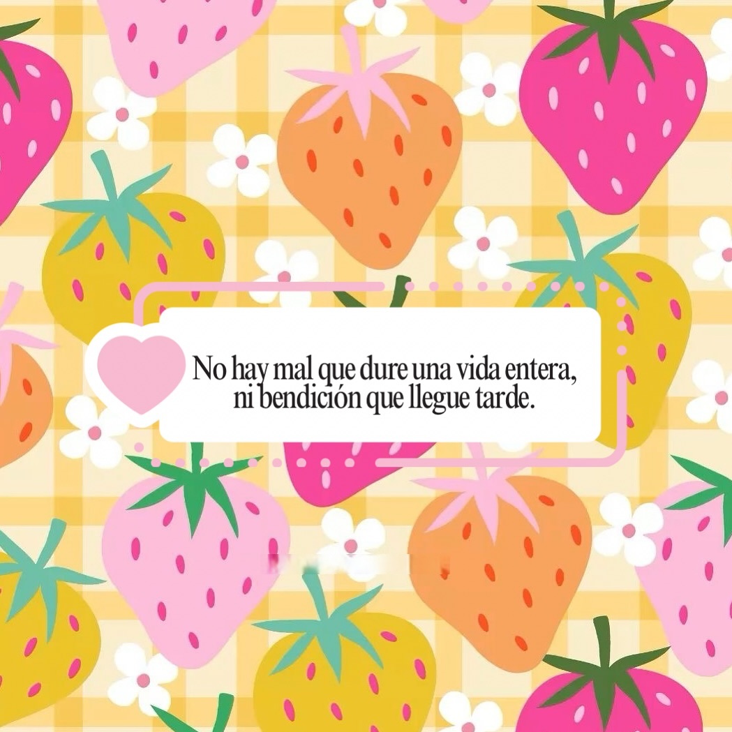 No hay mal que una vida eterna, ni bendición que llegue tarde