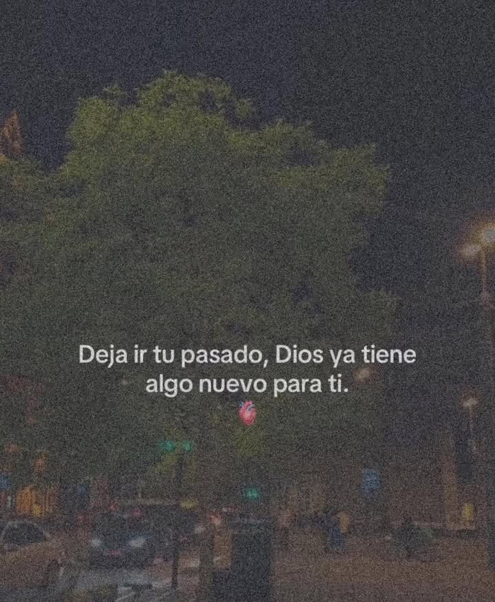 Deja ir tu pasado, Dios ya tiene algo nuevo para ti