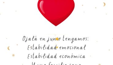 Ojalá en Junio tengamos: Estabilidad emocional