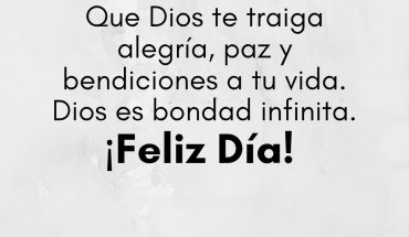 Que Dios te traiga alegria, paz y bendiciones a tu vida