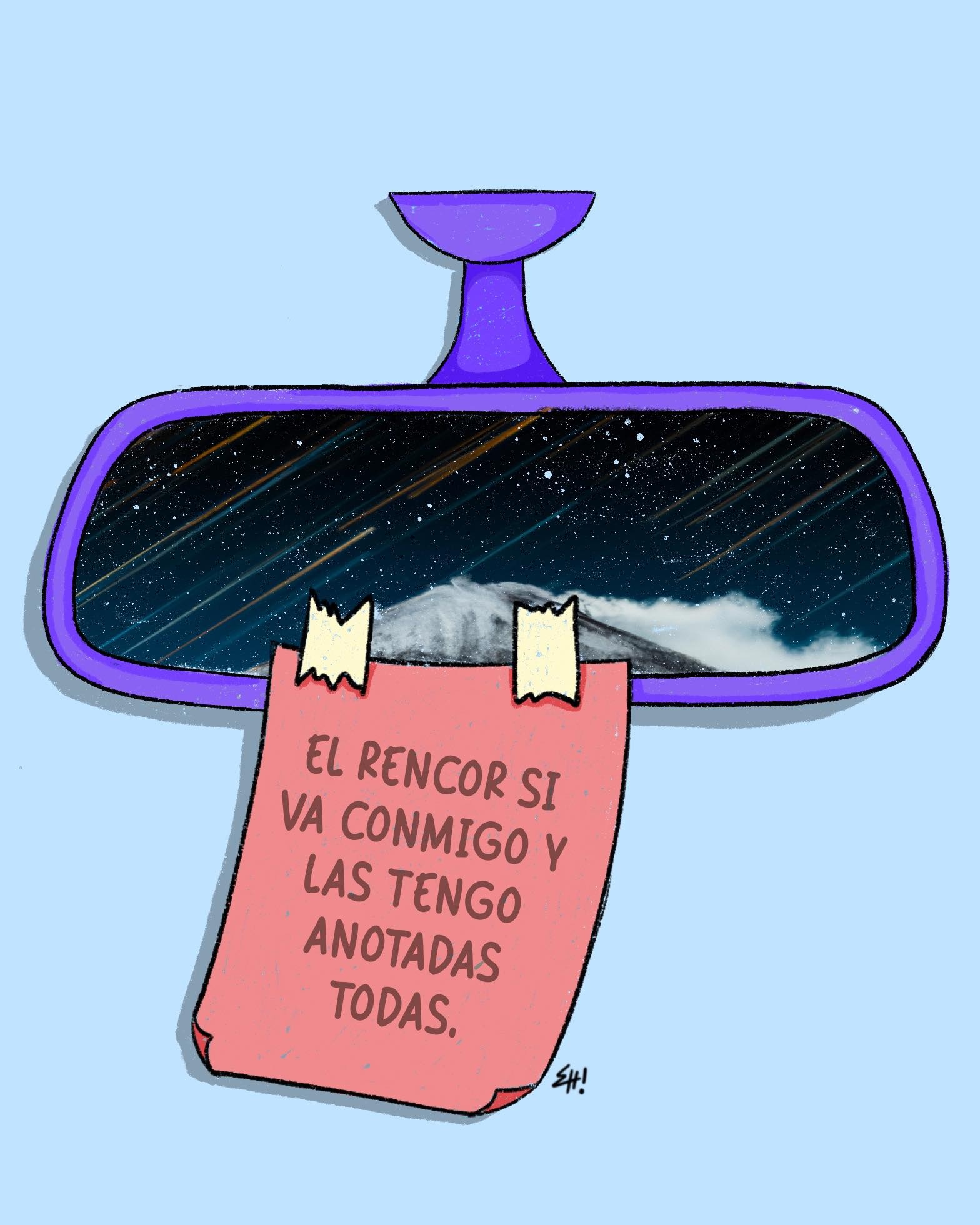El rencor si va conmigo y las tengo anotadas todas