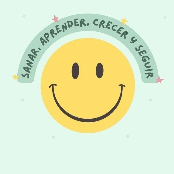 Sanar, aprender, crecer y seguir