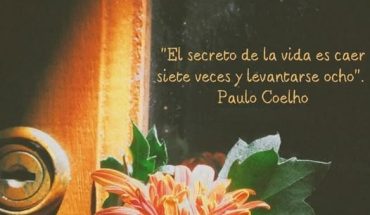 El secreto de la vida es caer siete veces y levantarse ocho