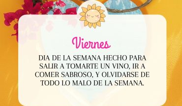 Viernes Día de la semana hecha para salir a comer sabroso, y olvidarse de todo lo malo