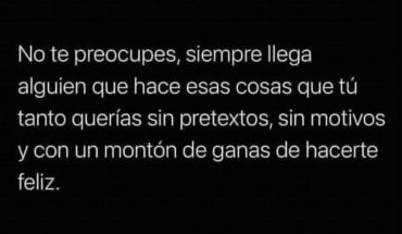 No te preocupes, siempre llega alguien que hace esas cosas que tú tanto querías