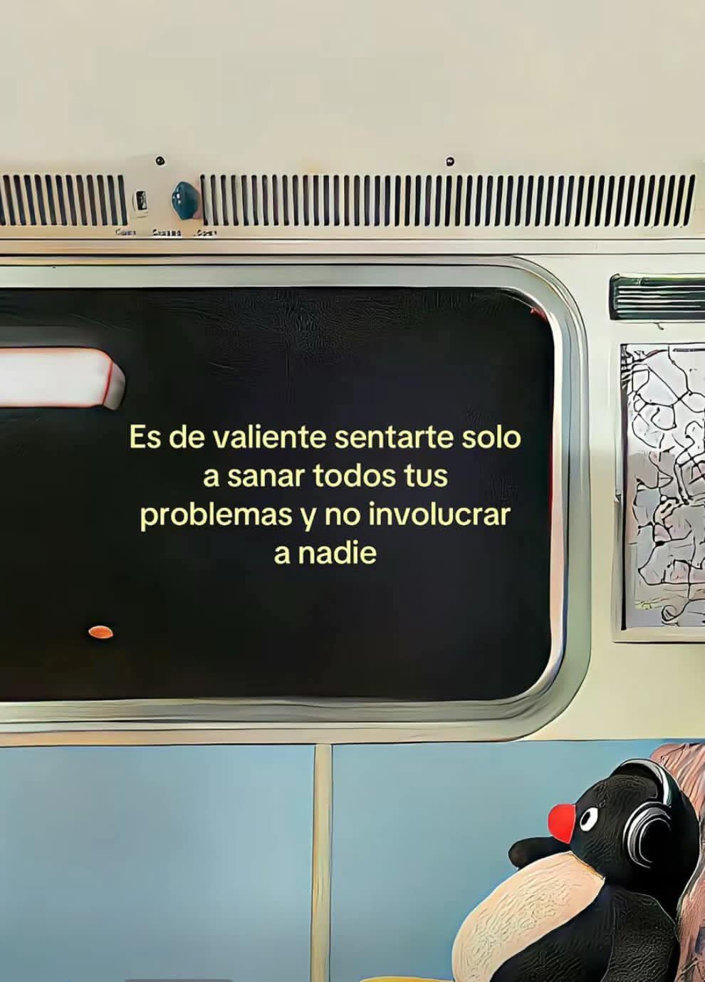 Es de valientes sentarte solo a sanar todo tus problemas