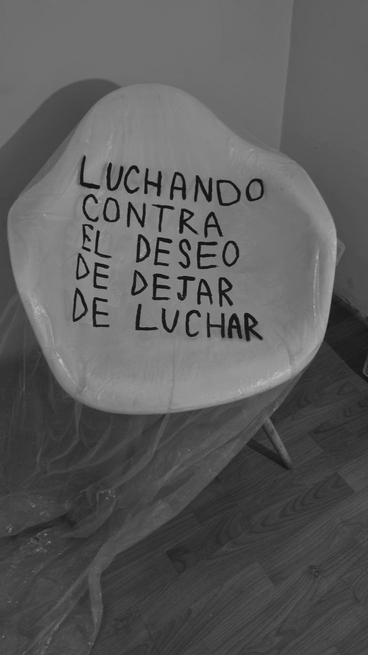 Luchando contra el deseo de dejar de luchar