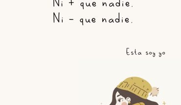 Ni más que nadie Ni menos que nadie