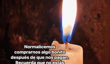 Normalicemos comprarnos algo bonito después de que nos pagan