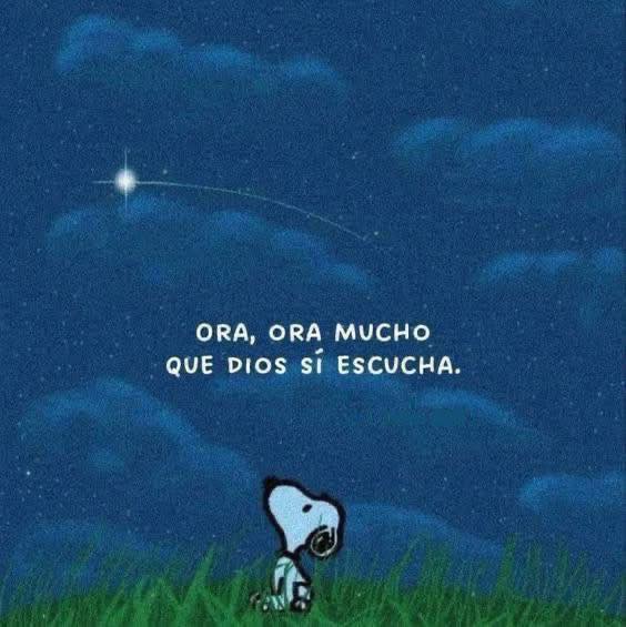 Ora, ora mucho que Dios sí escucha