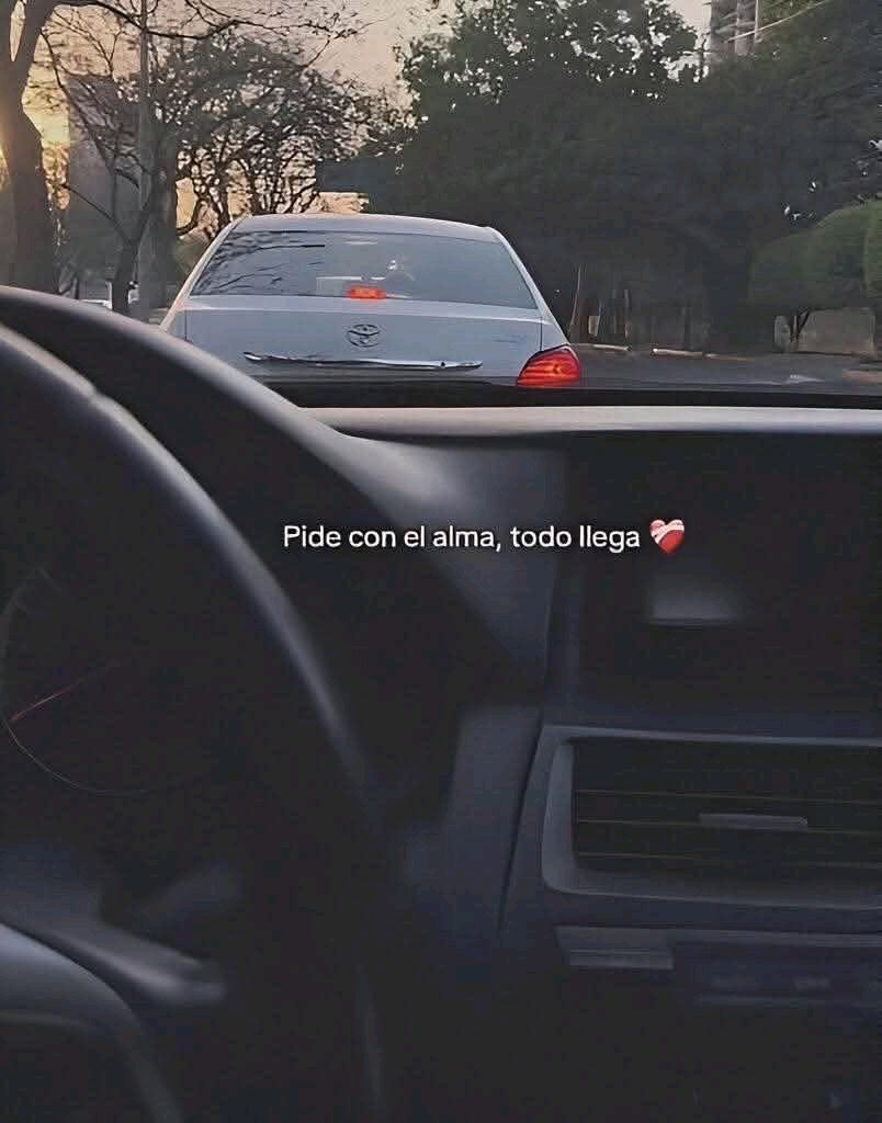 Pide con el alma, todo llega