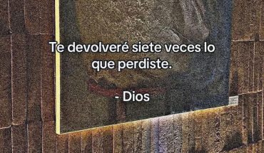 Te devolveré siete veces lo que perdiste. Dios