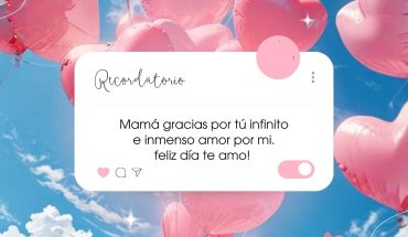 Mamá gracias por tu infinito e inmenso amor por mi