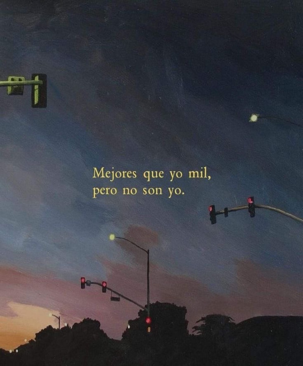 Mejores que yo mil, pero no son yo